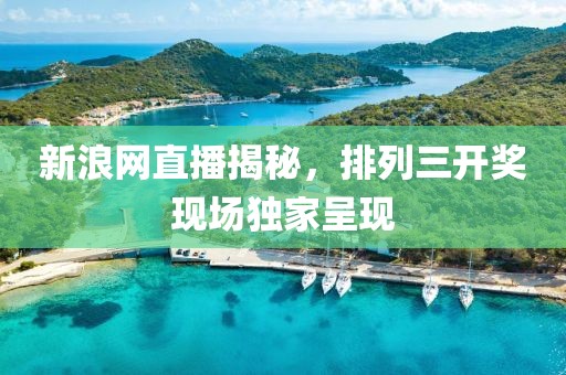 新浪网直播揭秘，排列三开奖现场独家呈现