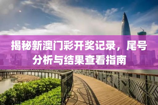 揭秘新澳门彩开奖记录，尾号分析与结果查看指南