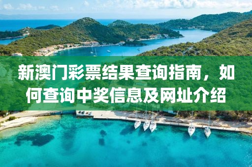 新澳门彩票结果查询指南，如何查询中奖信息及网址介绍