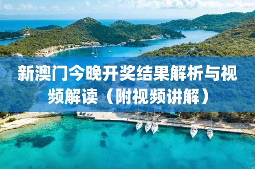 新澳门今晚开奖结果解析与视频解读（附视频讲解）