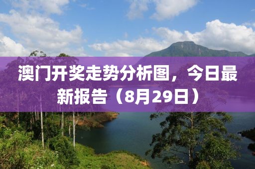 澳门开奖走势分析图，今日最新报告（8月29日）