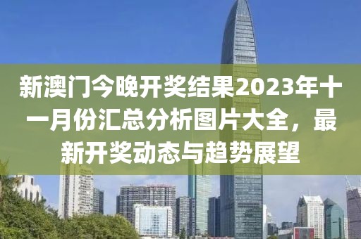 新澳门今晚开奖结果2023年十一月份汇总分析图片大全，最新开奖动态与趋势展望