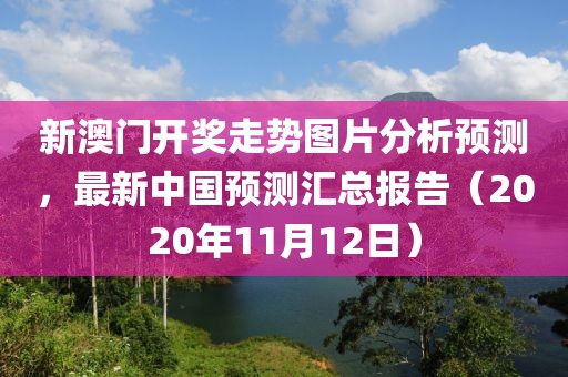 新澳门开奖走势图片分析预测，最新中国预测汇总报告（2020年11月12日）