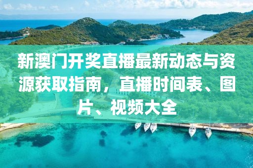 新澳门开奖直播最新动态与资源获取指南，直播时间表、图片、视频大全