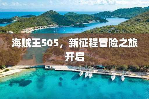 海贼王505，新征程冒险之旅开启