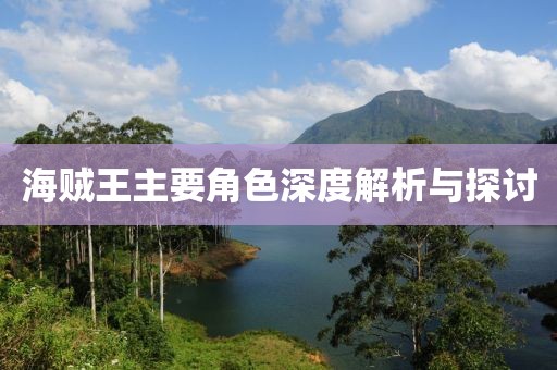 海贼王主要角色深度解析与探讨