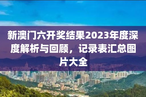 新澳门六开奖结果2023年度深度解析与回顾，记录表汇总图片大全