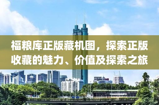 福粮库正版藏机图，探索正版收藏的魅力、价值及探索之旅