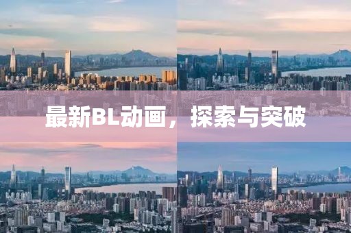 最新BL动画，探索与突破