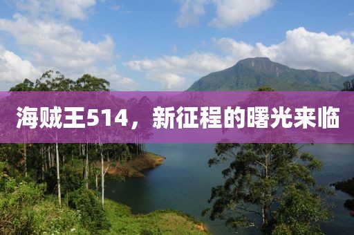 海贼王514，新征程的曙光来临