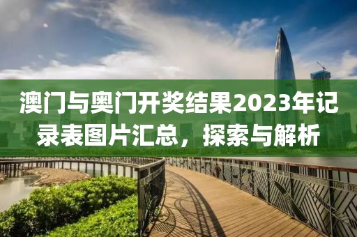 澳门与奥门开奖结果2023年记录表图片汇总，探索与解析