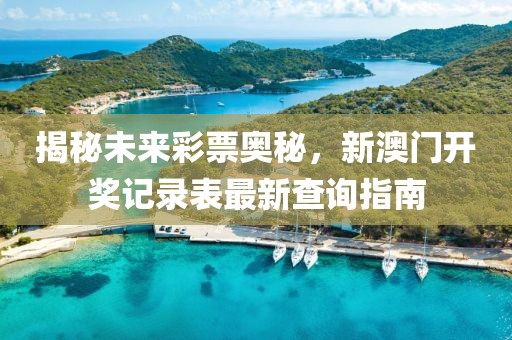 揭秘未来彩票奥秘，新澳门开奖记录表最新查询指南